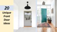 20 Front Door Ideas for Modern Homes
