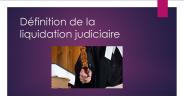 Définition de la liquidation judiciaire