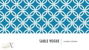 Sable Vogue Lawn Collection