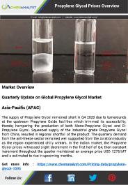 Propylene Glycol Pricing, Prices, Price, News | ChemAnalyst