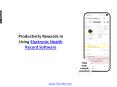 Productivity Rewards In Using Electronic Health Record Software PowerPoint PPT Presentation