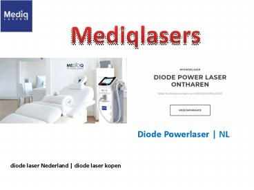 power Diodelaser | shr diode laser | diode laser apparaat