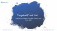 Targeted Email Lists Providers PowerPoint PPT Presentation