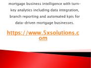 Mortgage Business Intelligence