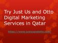 Qatar Digital Marketing PowerPoint PPT Presentation