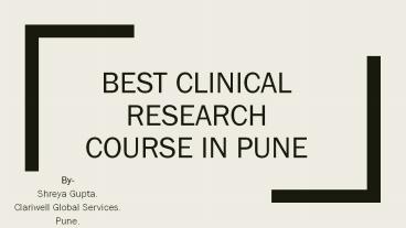 Automation in CDM & Best Clinical Research Training (1)