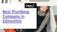 Best Plumbing Company in Edmonton (1) PowerPoint PPT Presentation
