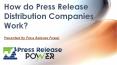 How do Press Release Distribution Companies Work PowerPoint PPT Presentation