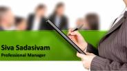 Siva Sadasivam - Professional Manager