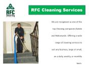 School Cleaning Services  in Dublin | RFC Security