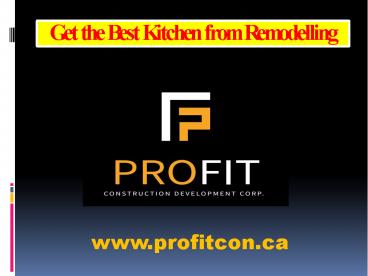 Kitchen Remodeling Toronto