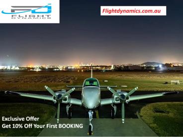 Private Airplanes For Hire Queensland