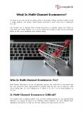 What Is Multi-Channel Ecommerce? PowerPoint PPT Presentation
