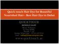 Quick Touch Hair Dye for Beautiful Nourished Hair - Best Hair Dye in Dubai PowerPoint PPT Presentation