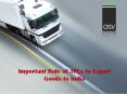Important Role of 3PLs to Export Goods to India PowerPoint PPT Presentation