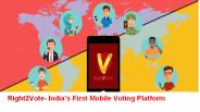 Right2Vote- e-voting, mobile voting and online voting platform