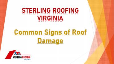 Common Signs of Roof Damage
