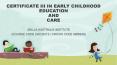 Become professional child care with our chc30113 certificate iii in early childhood education and care PowerPoint PPT Presentation