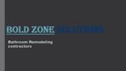 Bathroom remodeling contractors