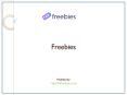 freebies PowerPoint PPT Presentation