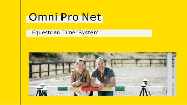 THE NEXT REVOLUTION IN SHOWJUMPING