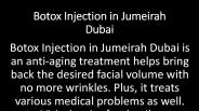 Botox Injection in Jumeirah Dubai (1)