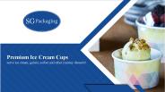 Gelato Ice Cream Cups
