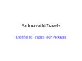 Padmavathi Travels - Chennai to tirupati tour packages PowerPoint PPT Presentation