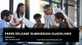 Press Release Submission Guidelines PowerPoint PPT Presentation