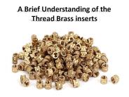 Threaded brass Inserts in Wood
