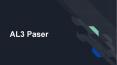 AL3 Parser PowerPoint PPT Presentation