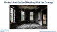 The Do’s and Don’ts of Dealing with Fire Damage Restoration Castle Rock PowerPoint PPT Presentation