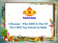 6 Reasons Why KRIS Is One Of The CBSE Top Schools In Delhi PowerPoint PPT Presentation
