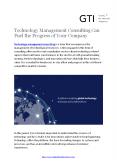 Technology Management Consulting Can Fuel the Progress of Your Company PowerPoint PPT Presentation