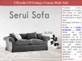 5 Benefits Of Getting a Custom Made Sofa PowerPoint PPT Presentation