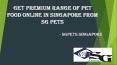 Get Premium Range Of Pet Food Online In Singapore From SG Pets PowerPoint PPT Presentation