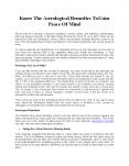 Know the Astrological Remedies to Gain Peace of Mind PowerPoint PPT Presentation