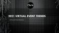 2021 VIRTUAL EVENT TRENDS PowerPoint PPT Presentation