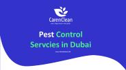 Pest Control Dubai - Pest Control Services - CarenCleans