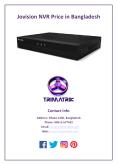 Jovision NVR Price in Bangladesh PowerPoint PPT Presentation