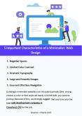 5 Important Characteristics of a Minimalist Web Design PowerPoint PPT Presentation