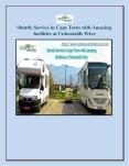 Shuttle Service in Cape Town with Amazing facilities at Unbeatable Price PowerPoint PPT Presentation