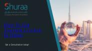 How To Get Tourism License In Dubai