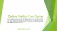 Online Matka Play Gaming Overview PowerPoint PPT Presentation