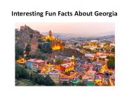 Interesting Fun Facts About Georgia