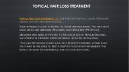 Topical Hair Loss Treatment
