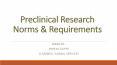 Preclinical Research & Clinical Research Training PowerPoint PPT Presentation