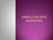 Angela Sim ENCE Marketing