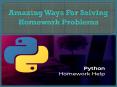 Amazing Ways For Solving Homework Problems PowerPoint PPT Presentation