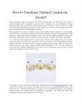 How to Purchase Natural Gemstone Beads? PowerPoint PPT Presentation